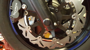 Rocket 3 Front Axle Bung from Triumph Custom Parts
